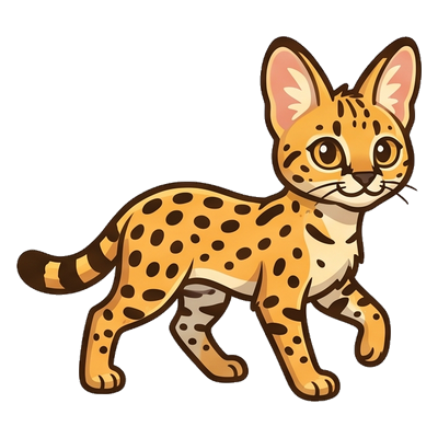 Kucing Serval
